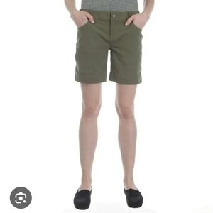 Prana Women's Olive Green Bermudas